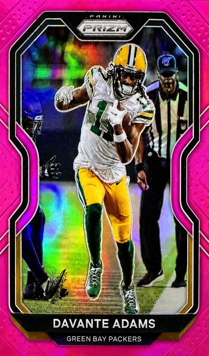 2020 Panini Prizm Football Pink Prizm Davante Adams #205