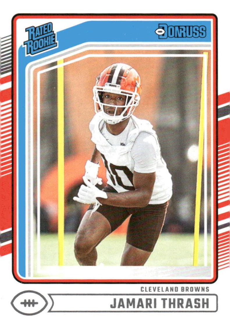 2024 Panini Donruss Football Jamari Thrash #376 SGC 10