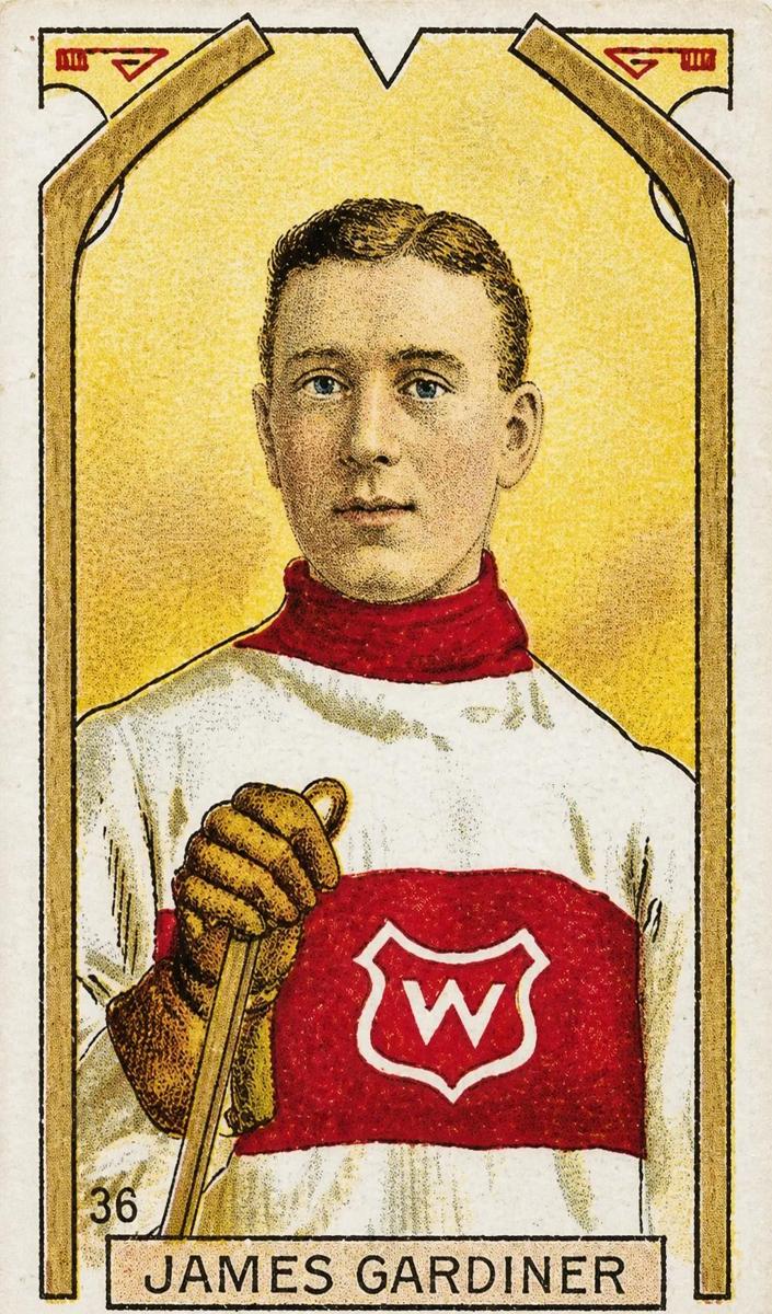 1911 Imperial Tobacco C55 Hockey James Gardiner #36