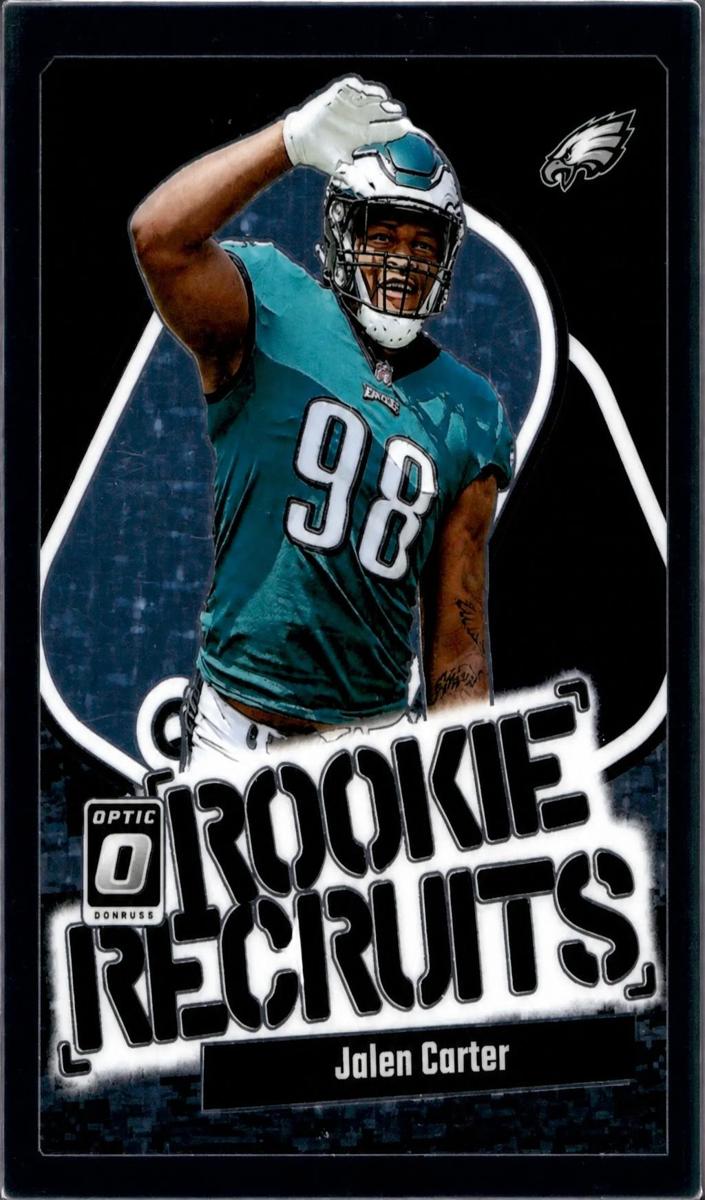 2023 Donruss Optic Football Purple Stars Jalen Carter #10