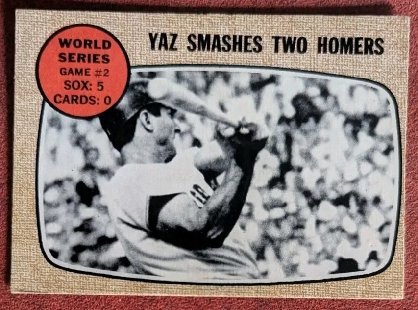 1968 O-Pee-Chee Baseball World Series Game 2 #152
