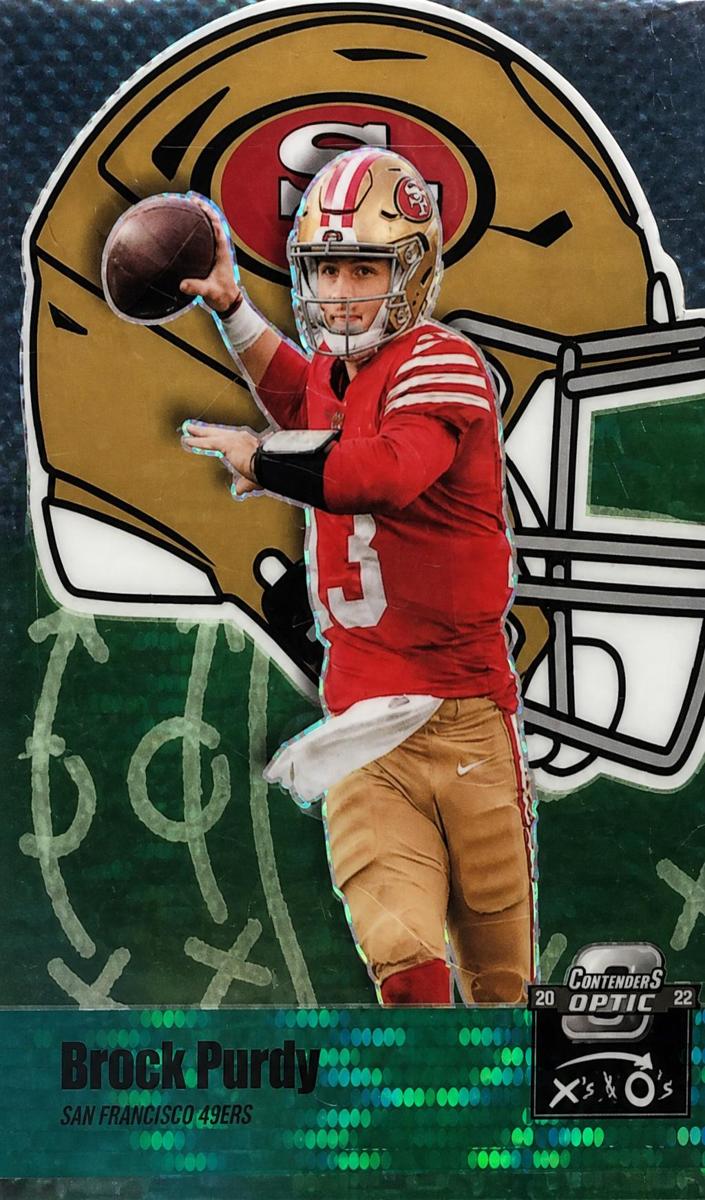 2022 Panini Contenders Optic Football Brock Purdy #XO-32 PSA 8.5