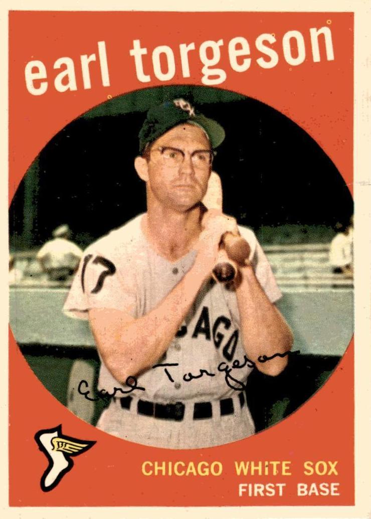 1959 Topps Baseball Earl Torgeson #351