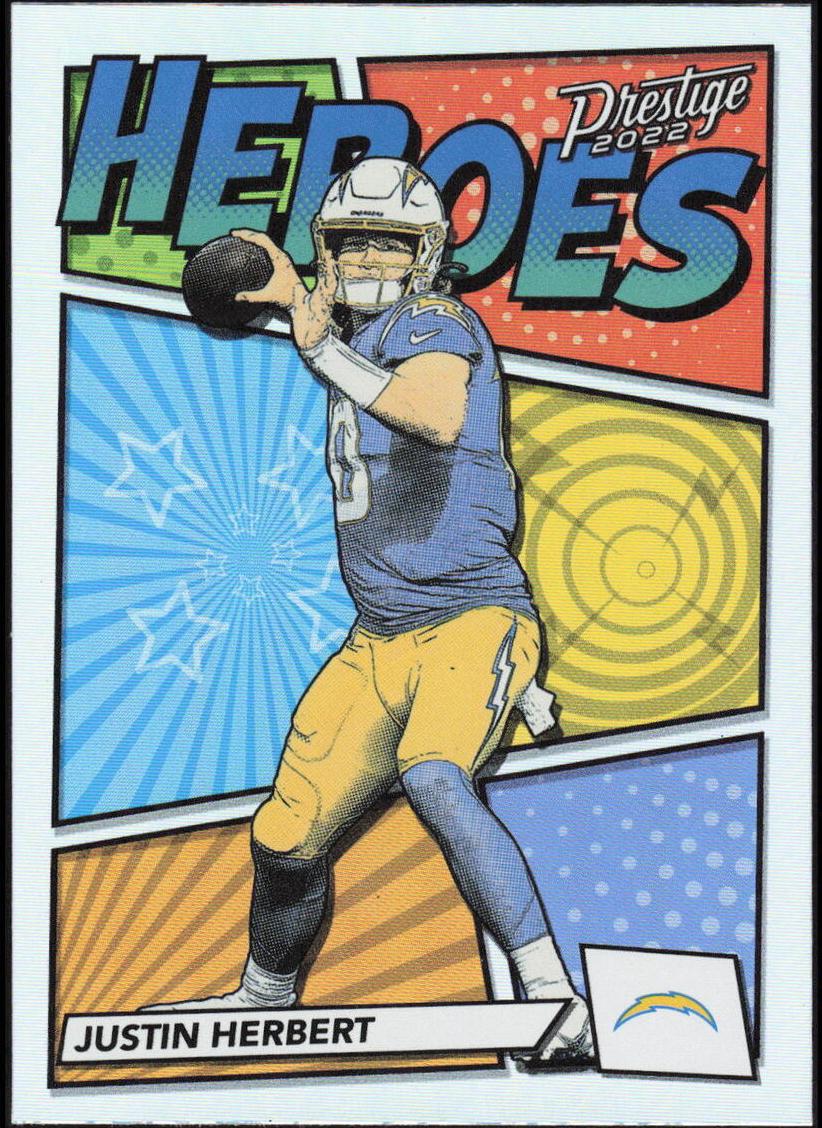 2022 Panini Prestige Football Justin Herbert #H-3