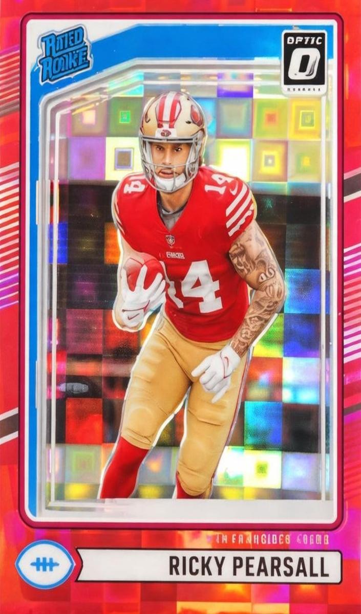 2024 Panini Donruss Football Red Pandora Ricky Pearsall #318
