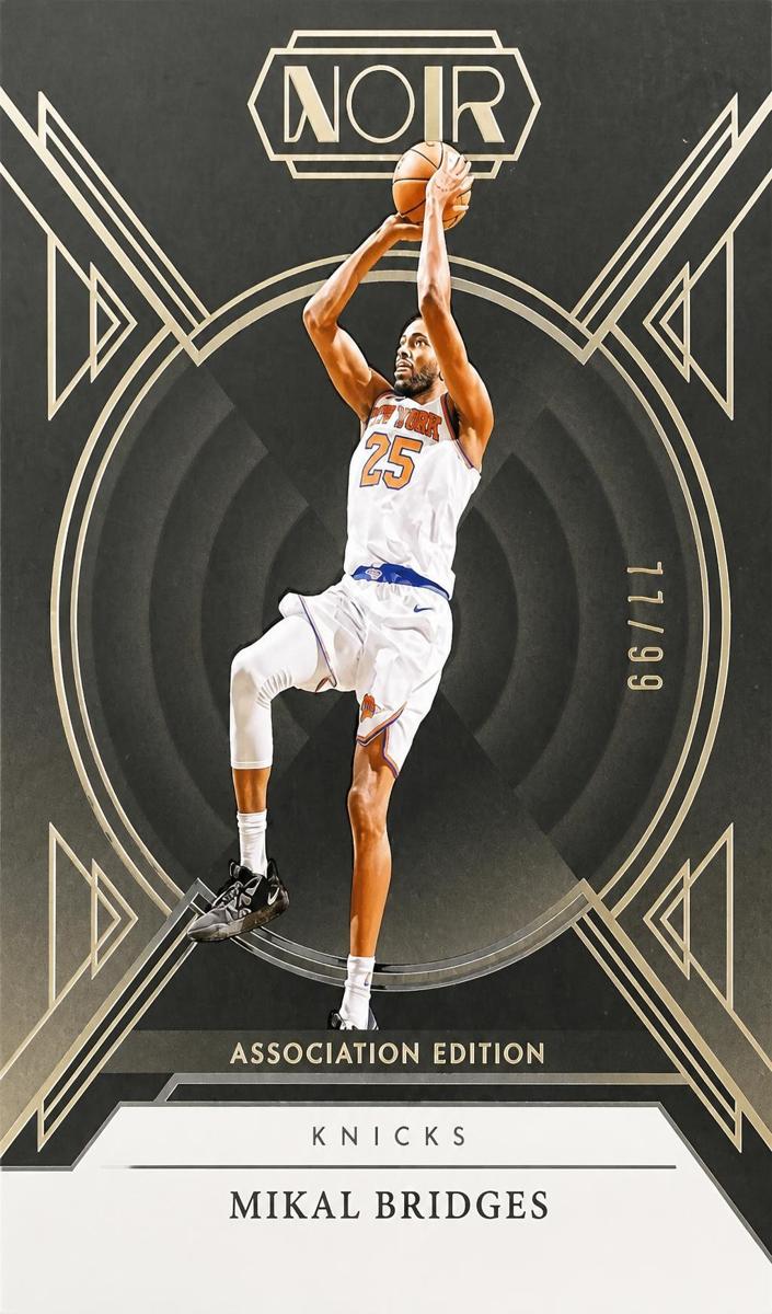 2024 Panini Noir Basketball Mikal Bridges #59