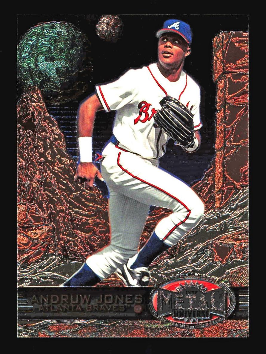 1997 Metal Universe Baseball Andruw Jones #30