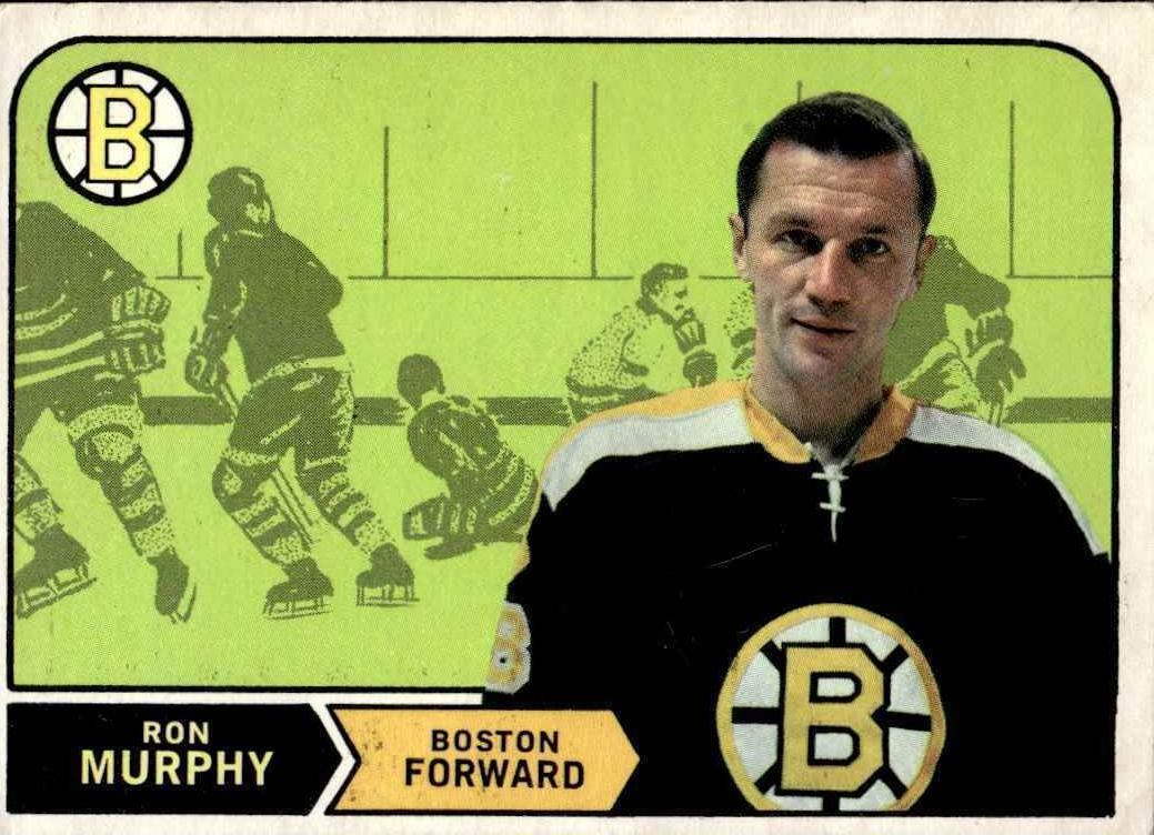 1968 O-Pee-Chee Hockey Ron Murphy #139 PSA 6