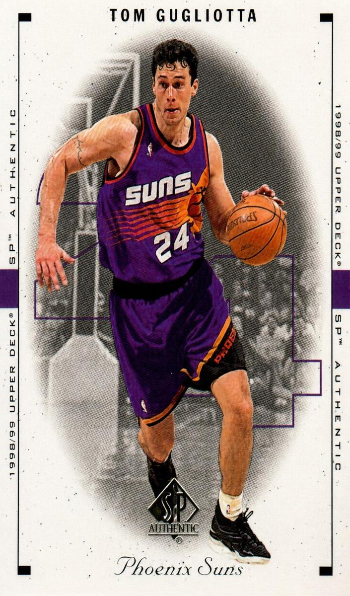 1998 SP Authentic Basketball Tom Gugliotta #67 PSA 8.5