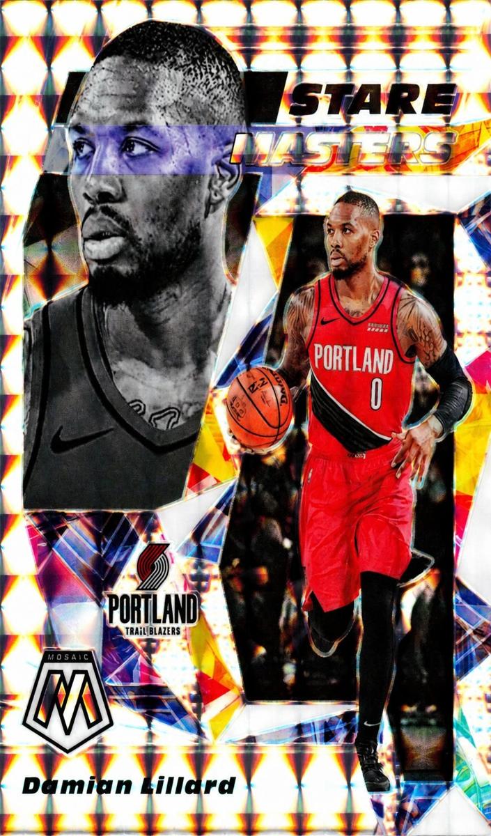 2019 Panini Mosaic Basketball Damian Lillard #9