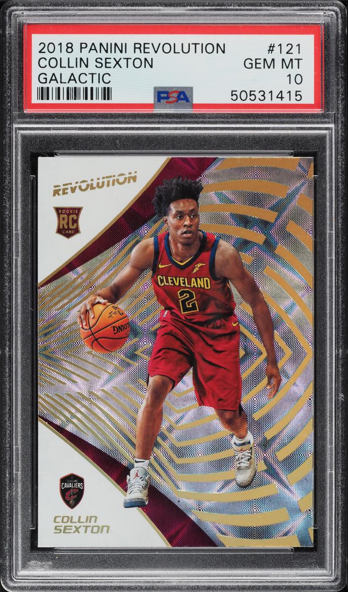 2018 Panini Revolution Basketball Galactic Collin Sexton #121 BGS 9