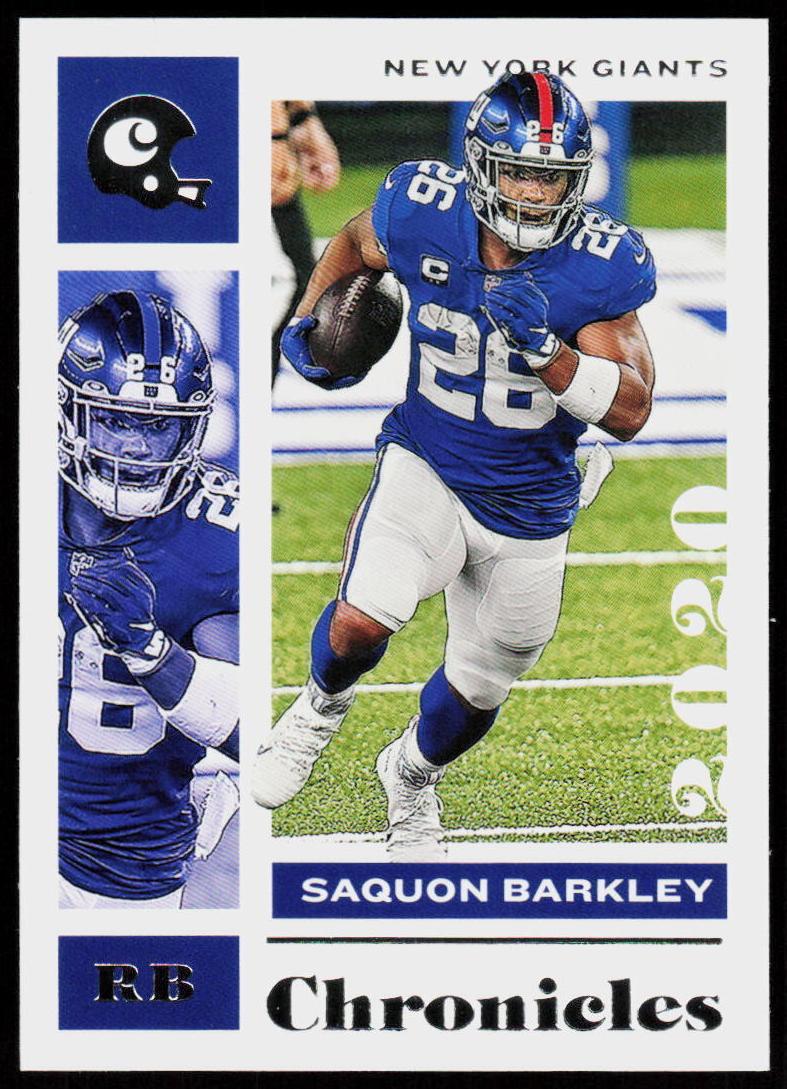 2020 Panini Chronicles Football Saquon Barkley #71 CGC 9