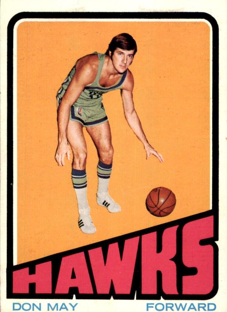 1972 Topps Basketball Don May #96 PSA 10