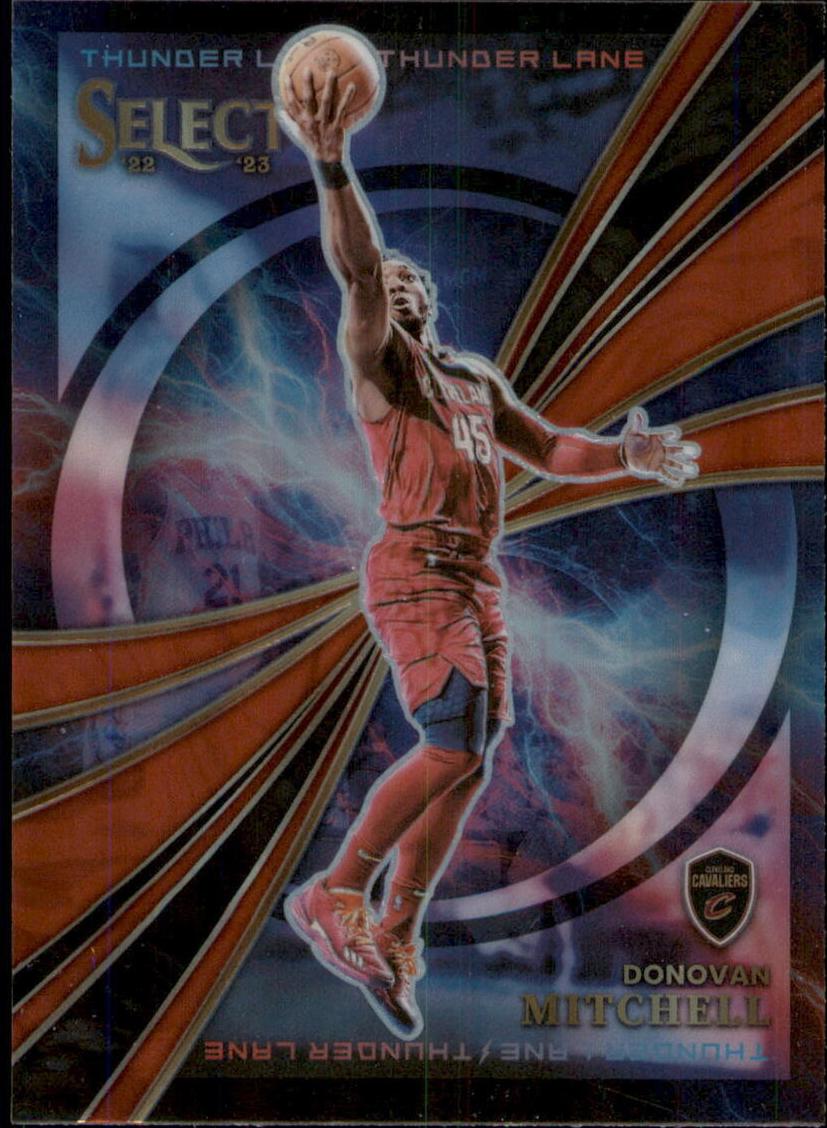 2022 Panini Select Basketball Red Donovan Mitchell #8