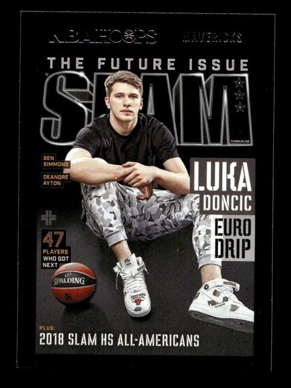 2020 Panini Hoops Basketball Luka Doncic #5 PSA 9
