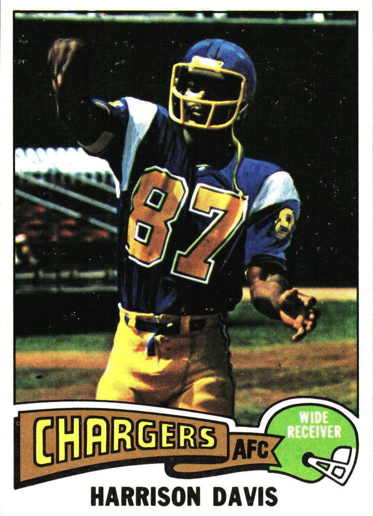 1975 Topps Football Harrison Davis #423