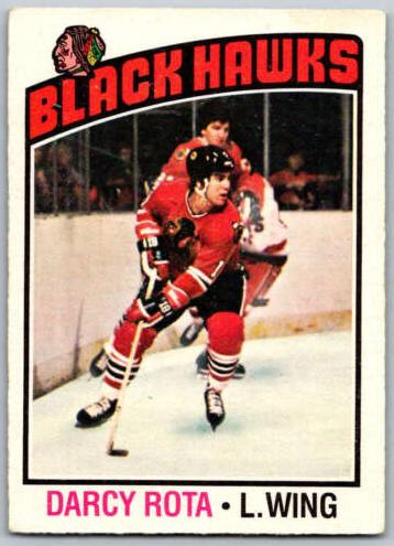 1976 O-Pee-Chee Hockey Darcy Rota #47 PSA 8