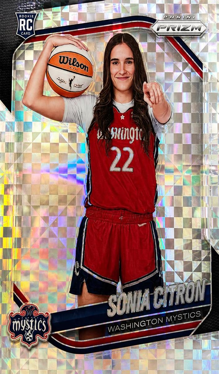 2025 Panini Prizm WNBA Basketball Checkerboard Sonia Citron #148