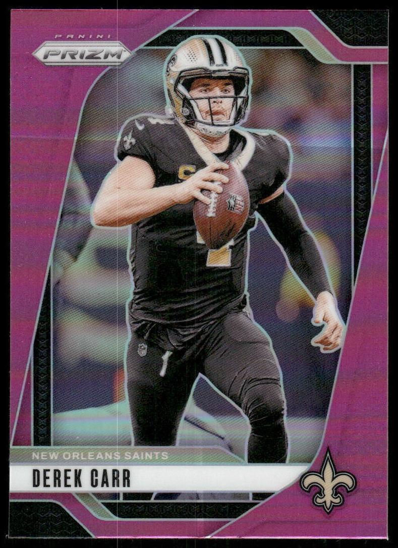 2024 Panini Prizm Football Pink Derek Carr #203