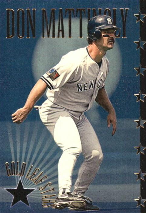 1995 Leaf Baseball Don Mattingly #6