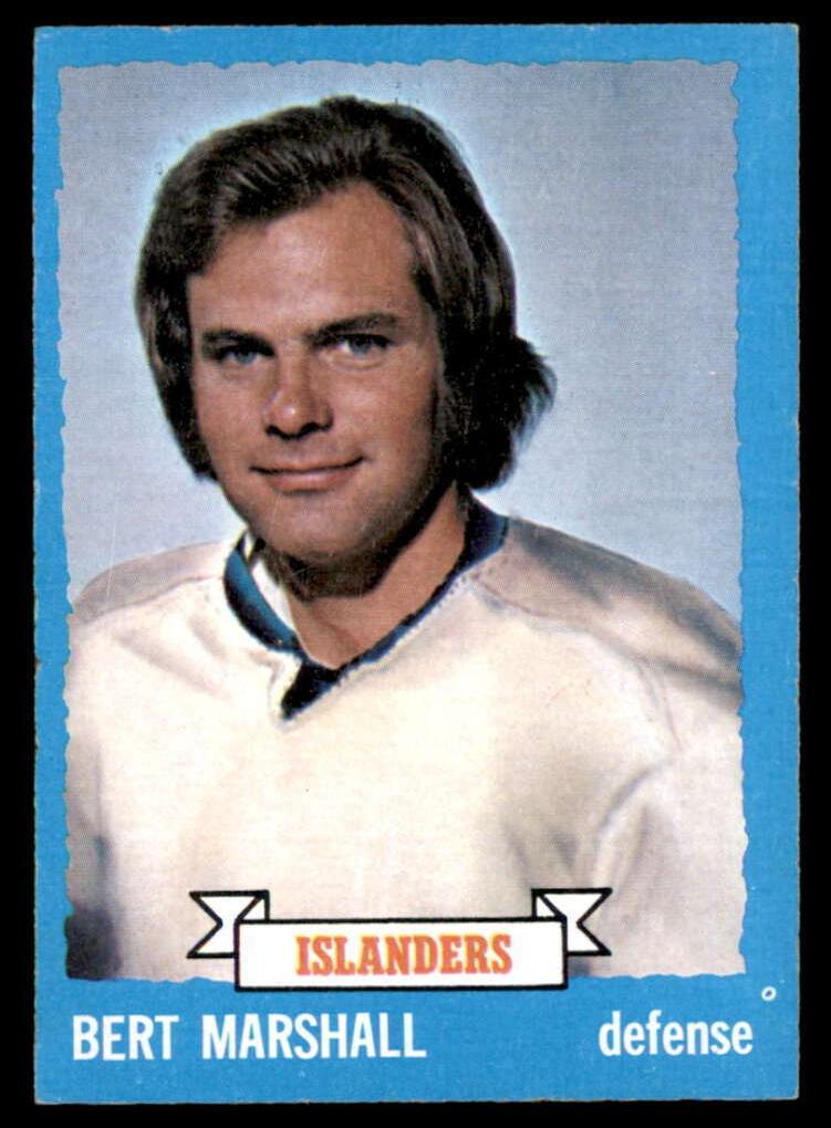 1973 Topps Hockey Bert Marshall #51 PSA 8