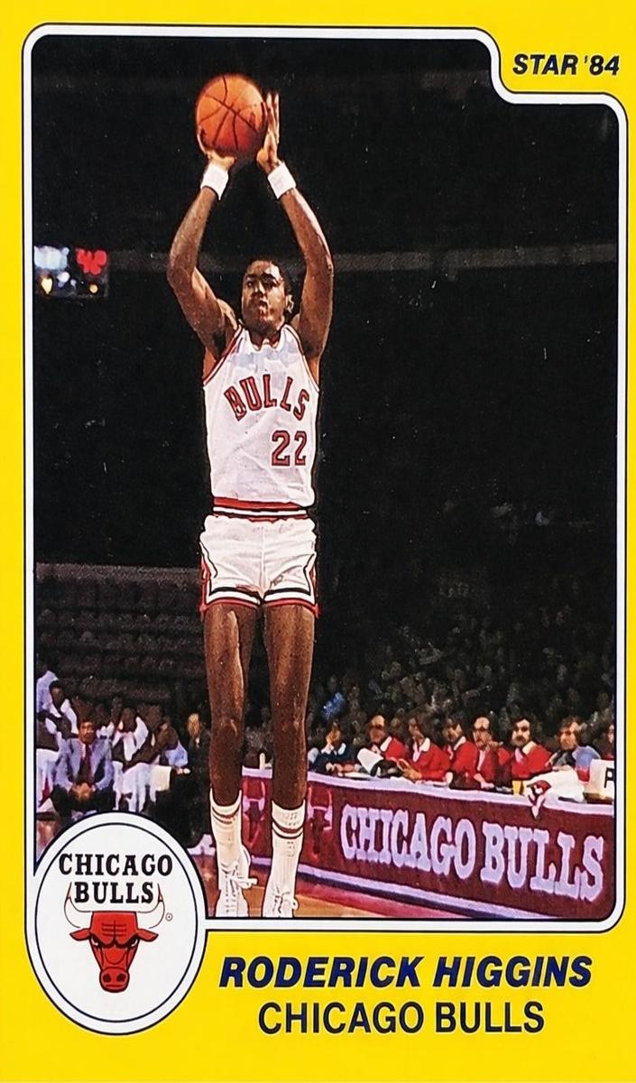 1983 Star Basketball Rod Higgins #3