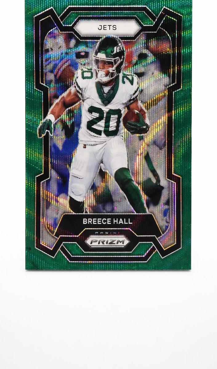2023 Panini Prizm Football Green Wave Breece Hall #232 PSA 10