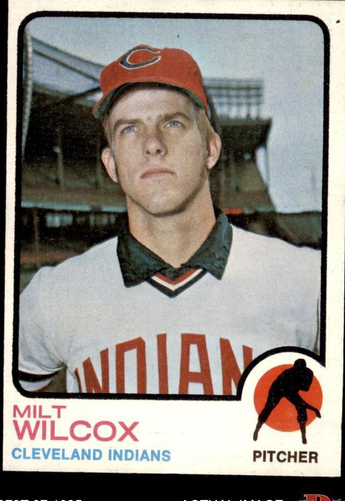 1973 Topps Baseball Milt Wilcox #134