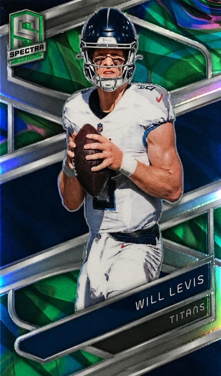 2024 Panini Spectra Football Neon Marble Will Levis #96
