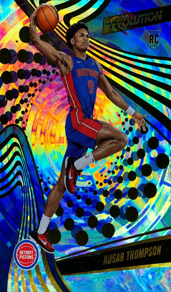 2023 Panini Revolution Basketball Fractal Ausar Thompson #117