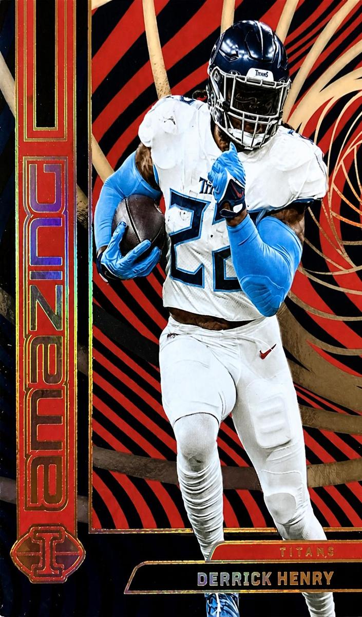 2023 Panini Illusions Football Red Derrick Henry #4