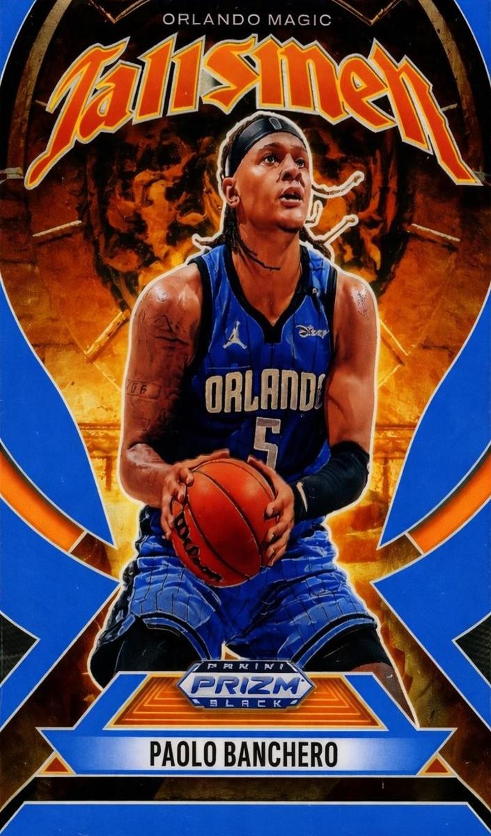 2024 Panini Prizm Black Basketball Blue Paolo Banchero #15