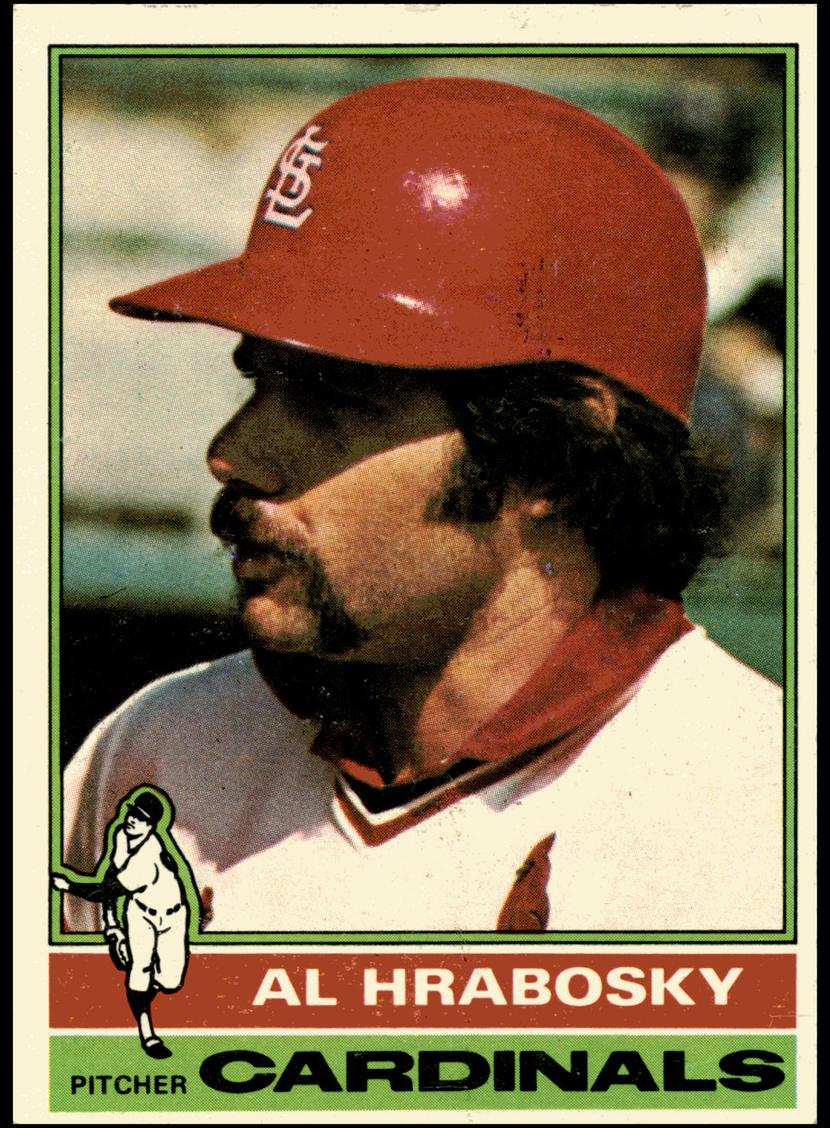 1976 Topps Baseball Al Hrabosky #315 PSA 8