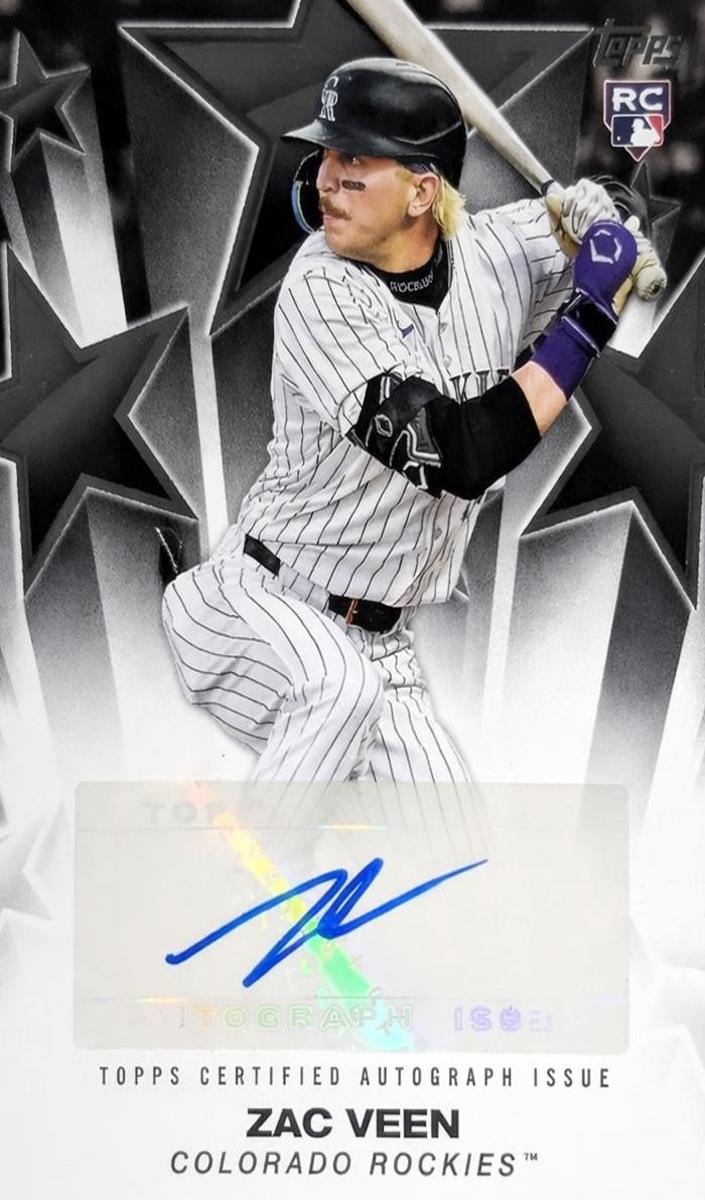 2025 Topps Update Baseball Zac Veen #BSAU-ZV