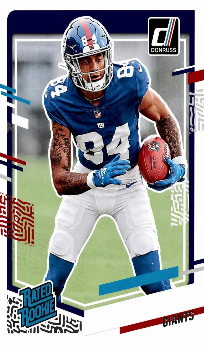 2023 Panini Donruss Football No Name Jalin Hyatt #378