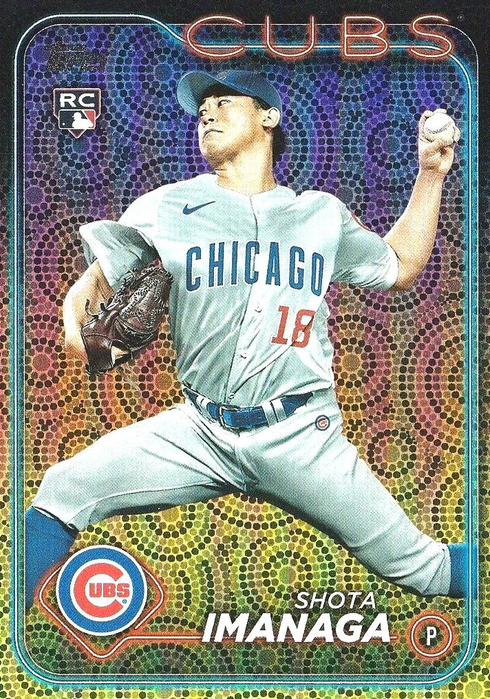 2024 Topps Baseball Holiday Shota Imanaga #442