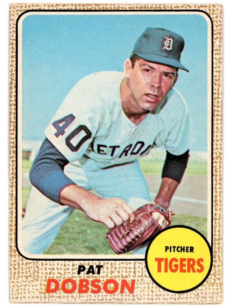 1968 O-Pee-Chee Baseball Pat Dobson #22