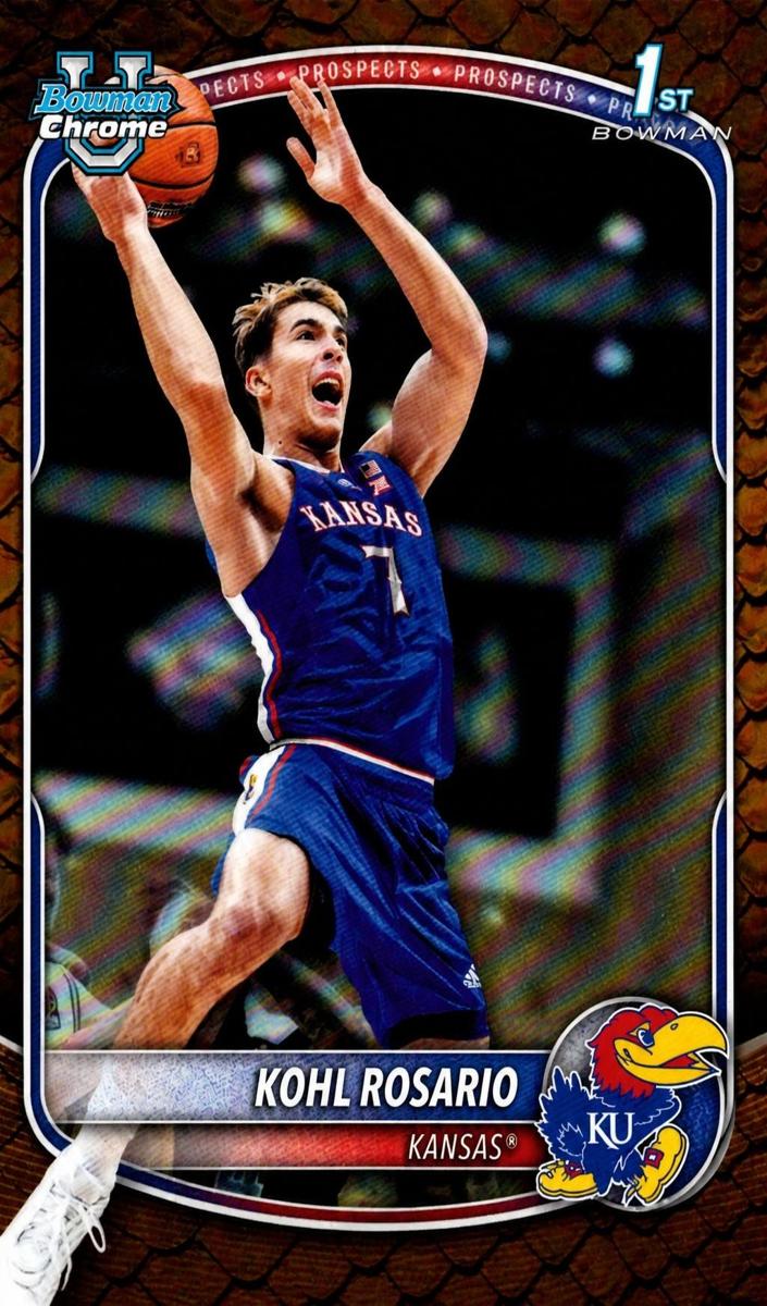2025 Bowman Basketball Reptilian Refractor Kohl Rosario #BCP-95