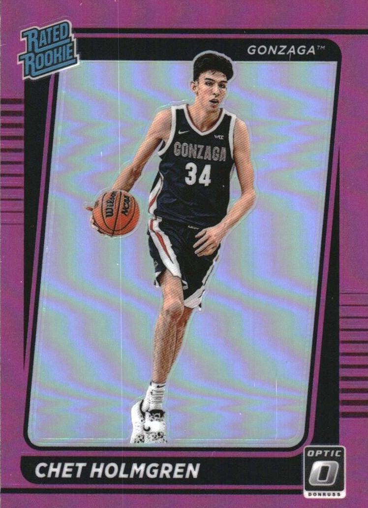 2022 Panini Chronicles Draft Picks Basketball Pink Chet Holmgren #1