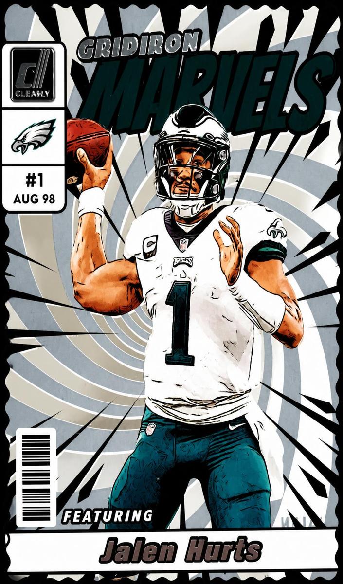 2023 Panini Donruss Football Jalen Hurts #GM-JHU PSA 10