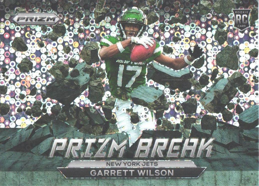 2022 Panini Prizm Football No Huddle Garrett Wilson #PB-8