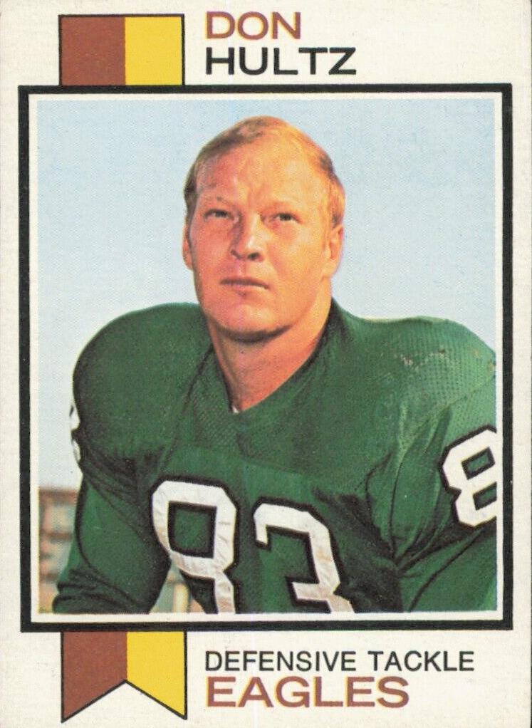 1973 Topps Football Don Hultz #194 PSA 9