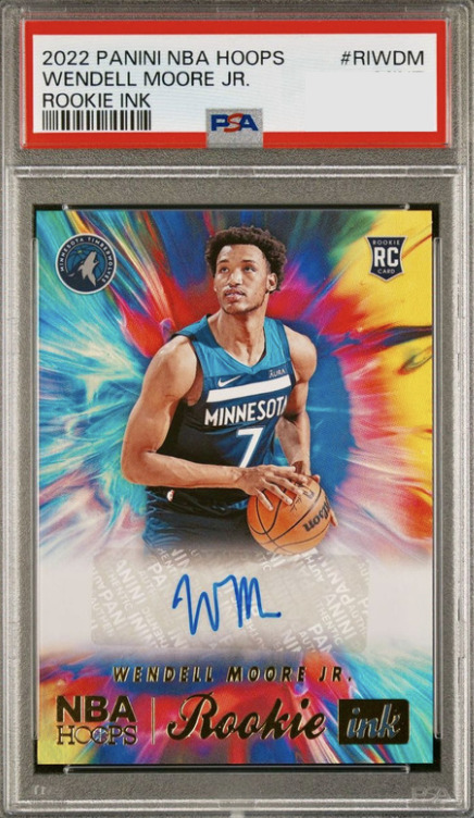 2022 Panini Hoops Basketball Wendell Moore Jr. #RI-WDM