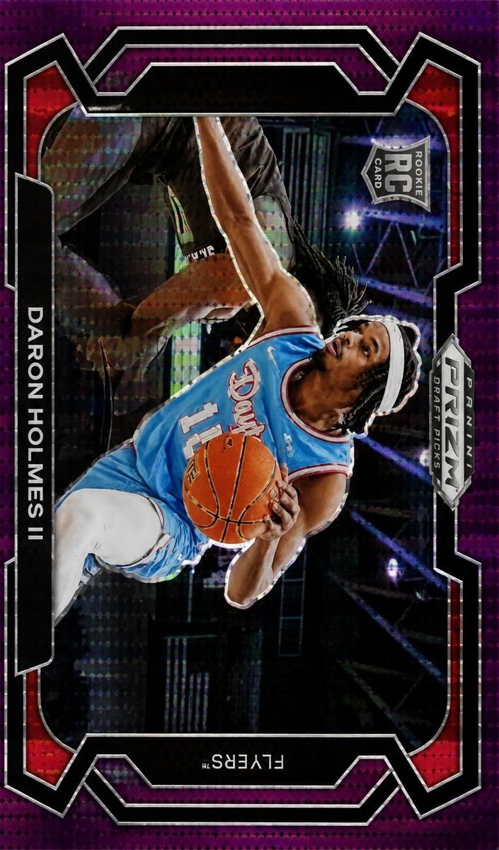 2024 Panini Prizm Draft Picks Basketball Purple Pulsar DaRon Holmes II #70