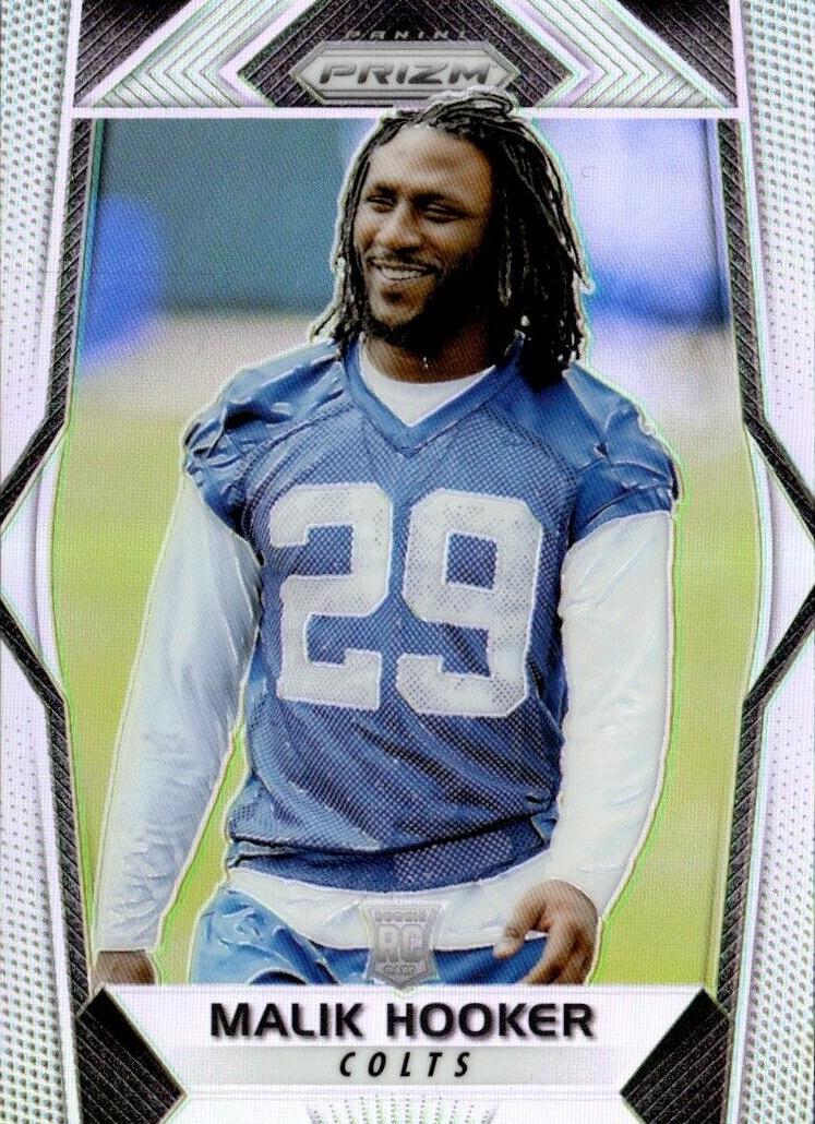 2017 Panini Prizm Football Silver Malik Hooker #204 CGC 9.5
