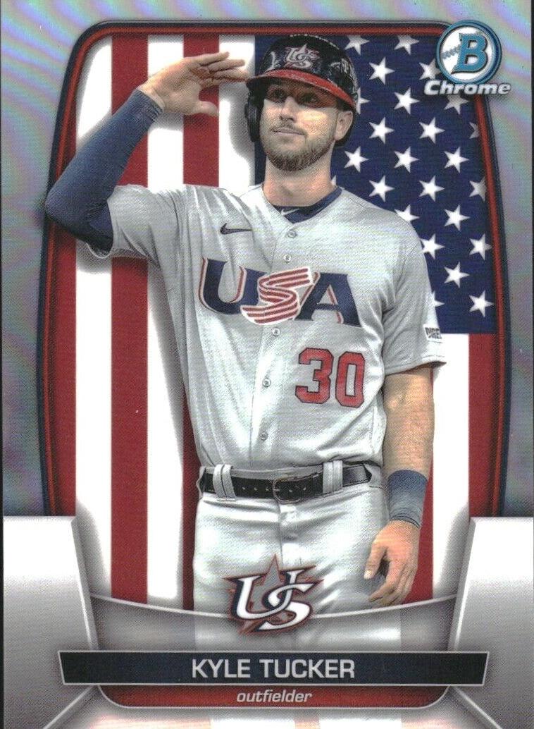 2023 Bowman Chrome Baseball Refractor Kyle Tucker #WBC-91