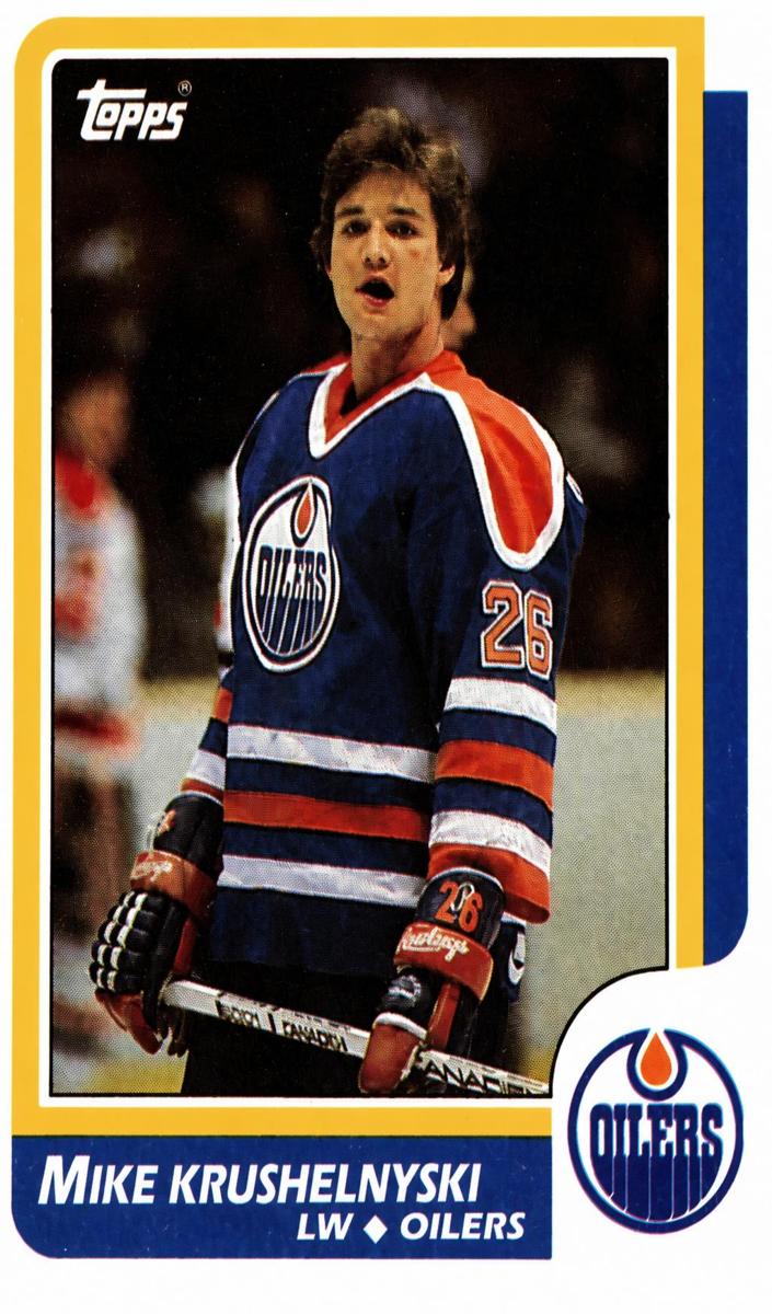 1986 Topps Hockey Mike Krushelnyski #193