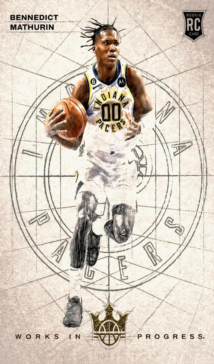2022 Panini Court Kings Basketball Bennedict Mathurin #25