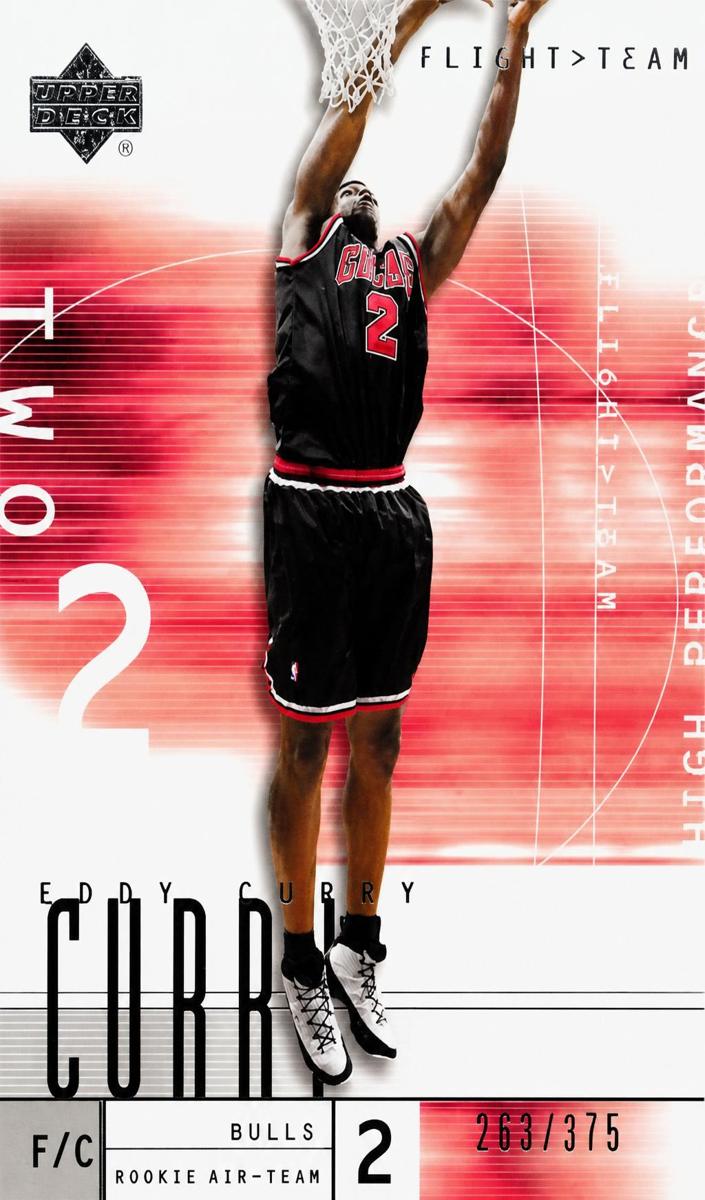 2001 Upper Deck Flight Team Basketball Eddy Curry #127