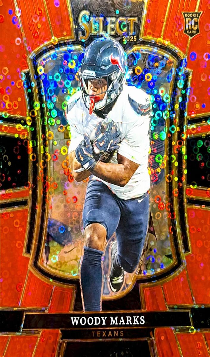 2025 Panini Select Football Red Disco Woody Marks #135
